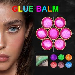 Eyelash Extension Non Irritation Lashes Lift Glue Cream Strong Fixer Vegan Lash Lifting Colorful Glue Balm