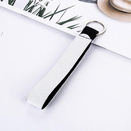 Party Sublimation Blank Lanyard Neoprene Wristlet Keychain Holder for Women Girls Key Holder DIY Crafts JNC124