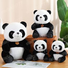 25-45cm Kawaii Panda Simulation Plush Toy Lovely Stuffed Animal Home Decro Baby Sleeping Dolls