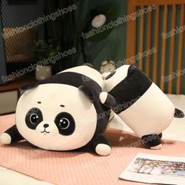 40/50cm Kawaii Panda Plush Super Soft Stuffed Animal Sleeping Long Pillow Cushion Doll Toys for Kids Girls Birthday Gift