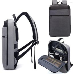 Backpack 2022 Fashion Men's Business Bag Anti-theft Thin Multi-function Outdoor Waterproof Computer