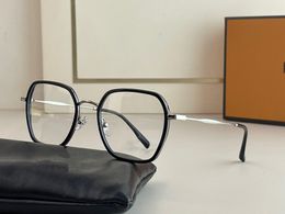 Optical Eyeglasses For Men Women Retro 0302 Style Anti-Blue Square Full Frame Glasses Light Lens With Box