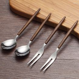 Flatware Sets Fork Spoon Set 304 Stainless Steel Tableware Cutlery With Spoons Forks Utensil For Home Kitchen Restaurant