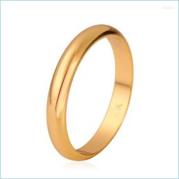 Wedding Rings Wedding Rings Collare Ring For Women /Men Fashion Jewellery Gold/Sier Colour Wholesale Bridal Band And Men R407Wedding Bri Dhwec