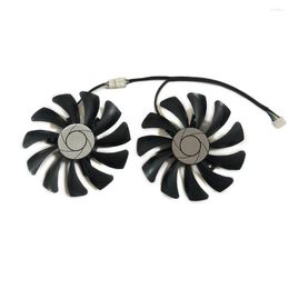 Computer Coolings 2Pcs/Set GPU Video Card Fan HA9010H12F-Z VGA Cooler For MSI GTX1060 MINING RTX 2060 SUPER GTX1660 GTX 1660Ti VENTUS