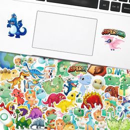 50pcs Cartoon Dinosaur Stickers Skate Accessories Vinyl Waterproof Sticker For Skateboard Laptop Luggage Phone Case Car Decals Party Decor