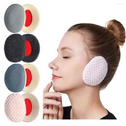 Berets Bandless Ear Warmers For Men Women Kids Winter Thick Warm Cover Outdoor Windproof Cold Weather Protection Earmuffs