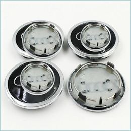 Wheel Covers 4Pcs 77Mm Wheel Hub Ers Centre Cap Abs Black Sier Caps Special For Q7 Drop Delivery 2022 Mobiles Motorcycles Parts Wheel Dhnlq