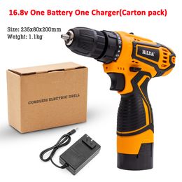 12v/16.8v/21v Electric Drill Cordless Screwdriver Lithium Battery Mini Drills Screwdrivers Power Tools SF Free