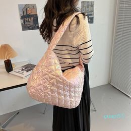 Evening Bags Brand Designer Nylon Women's Shoulder Bag Fashion Simple Crossbody Large Flap Handbag 2022 Trend