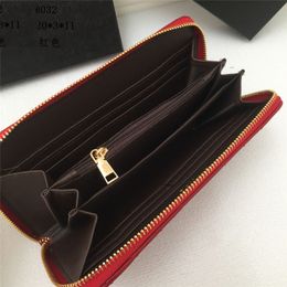 Women Quality Luxury Designer Wallet Pure Black Leather Large Capacity Handbag Wallets Multi Card Slot Zero Wallet Mobile Phone Ba225A