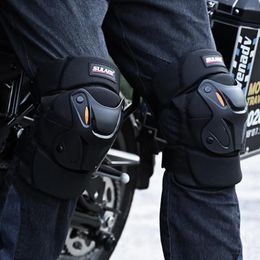 Motorcycle Armor Knee Protector Shin Guard Elbow Pad Adjustable Belt Motocross & Protection For Protective Gear