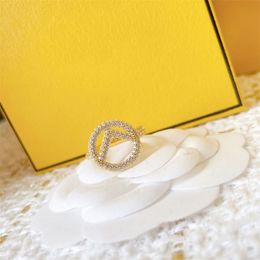 Luxury Diamond Designers Rings Women Wedding Ring Fashion Gold Pearl High Quality Luxurys Jewelry