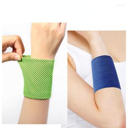 Wrist Support Tennis Wristband Fitness Weightlifting Running Cycling Sweatband Ice Men's Women's