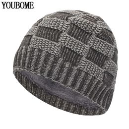 Beanie/Skull Caps Fashion Skullies Beanies Men Winter Hat Knitted Hats For Men Gorros Bonnet Mask Warm Male Winter Beanie Hat Cap Women Winter Cap T221020