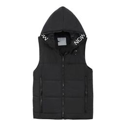 Дизайнерские мужские жилеты France Brand Badge Women Black Vest Flyword123