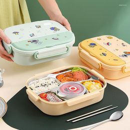 Dinnerware Sets Bento Lunch Boxes Stainless Steel Insulated Leak Proof Sustainable Box Containers For Adult Kids