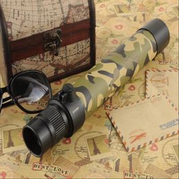 Telescope Moge Camouflage Full Metal 8-24x40mm High-power HD Non-infrared Monocular