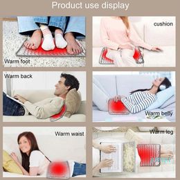 110V-240V Electric Heating Pad Blanket Timer Physiotherapy Heating Pads For Shoulder Neck Back Spine Leg Pain Relief Winter Warm 01