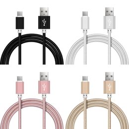 2A Fast Charger Cables 1M 2M 3M 1.5M 25CM Type C Micro USB Cable Charging Cord Line For Samsung S9 Xiaomi Android Phone Charge Wire