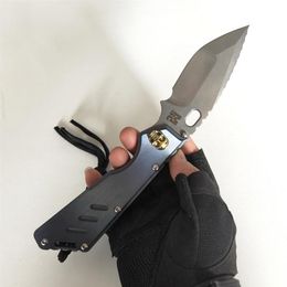 Ограниченная пользовательская версия SMF XL Складное нож #55 Сильный S35VN Blade TC4 Titanium Hande Perfect Pocket EDC Outdoor Tactical Knives Campi276s