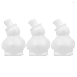 Party Decoration Snowman Christmas Shapespolystyrene Styrofoam Balls Ornaments Tree Figurines Modelling Craft Diy Crafts White Smooth