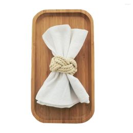 Table Napkin Wholesale Washable 50PC 30X45CM Cotton Cloth Napkins Dinner Kitchen Tea Towels Mat Wedding Party Home El Banquet Decor