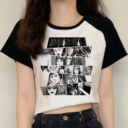 Herren T-Shirts Ito Junji Kleidung Shirt Männer Grunge 2022 Vintage Grafik Lustiges T-Shirt Top T-Shirts Y2k Anime