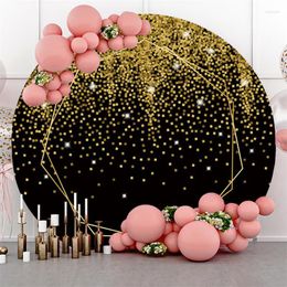 Party Decoration Round Spot Custom Background Supplies Children's Birthday Festa Backdrops Wall Baby Shower Pozone Backdrop