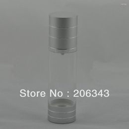 Storage Bottles 80ML Plastic Airless Lotion Bottle With Pump Used For Cosmetic Sprayer Or Packaging