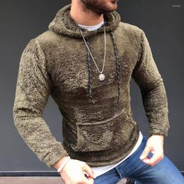 Men's Hoodies Pullover Cool Cosy Pure Colour Men Hoodie Casual Hat Male Garment