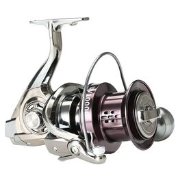 WOEN All metal body Spinning Reels UN12000 type bevel Deep line cup Sea pole Anchor fishing vessels 20 kg brake force