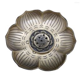 Fragrance Lamps Lotus Incense Burner Detachable Flower Holder For Sticks Cones Coils Decorative Stand Yog