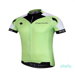 Racing Jackets Summer Short Sleeve Cycling Clothing Men Road Bike Shirts Mountain Bicycle Tops Ropa Ciclista Hombre Verano