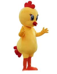 Factory Hot Little Chick Mascot Costume fofo Dia da P￡scoa Dresses Fancamente Fanche Halloween Carnival Roup