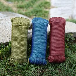 Outdoor Gadgets 20m 9 Strand Cores Parachute Cord Lanyard For Survival Camping Rock Climbing Mountaineering Rope Equipment