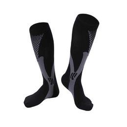 Sports Socks 1 Pair Pressure Outdoor Running Football Sweat Cycling Long Tube Men Klr Mesh L221026