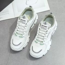 2022 new fashion Breathable White Shoes New Summer Thin Mesh Board Shoes Thin and All-Matching Casual Mesh Surface Shoes Sports Women top quality