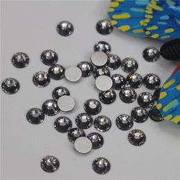 Nail Art Decorations SS3-SS34 Gray/Black Diamond Gem For Clothing Decoration Flat Back Non Fix Rhinestone Glue On Rhinestones