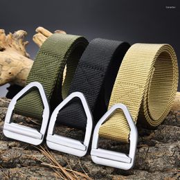 Waist Support Unisex Tactical Outdoor Sports Nylon Military Army Belt Men's Training Hunting Combat Waistband For Men Women