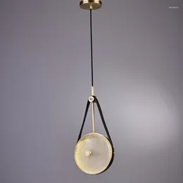 Kronleuchter Kunst Design LED Coffee Shop Bar B￼ro Nacht h￤ngende Leuchten Messing Nordic Lamp Cord Anh￤nger Loft Deco