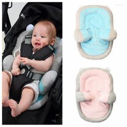 Stroller Parts Infant Cushion Car Seat Accessories Pram Soft Mattress Liner Mat Shoulder Belt Strap Cover Neck Protection Pad