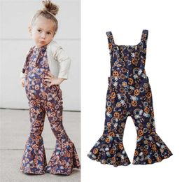 Rompers Summer Baby Girls Toddler Kids Playsuit Jumpsuits Cotton Children Sleeveless Clothes Halloween Overall J220922