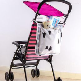 Stroller Parts Baby Organiser Carriage Bag Children's Storage Pockets Hanging Pushchair Milk Bottle Holder Toy Diaper Car Styling