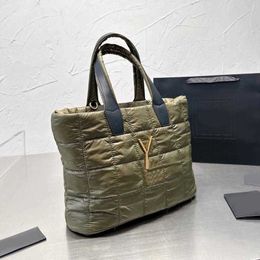 designer tote handbag women handbags Luxury Plaid Leather Handbag Classic Letter Printing Cotton Shoulder Holiday Beach Tote Bags 221017