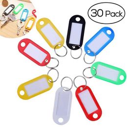 Keychains Key Tag Tags Label Ring Keychain Window Keyring Holder Blanks Hotel Tough Labels Id Fobs Plastic Coded G221026