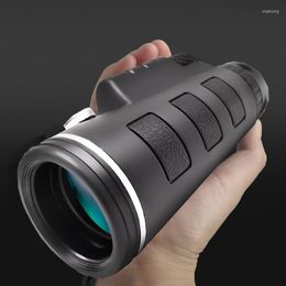 Telescope 40X Zoom HD Portable Military Powerful Binoculars Long Range Professional Monocular Spyglass Low Night Vision Hunting