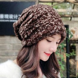 Beanie/Skull Caps Unisex Knitted Solid Colour Beanies Hip Hop Hats Women Men Casual Soft Cap Thick Elastic Outdoor Hat T221020