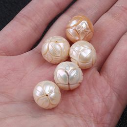 Pendant Necklaces Bulk Good Quality 12mm Freshwater Loose Carved Pearl