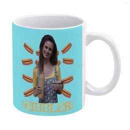 Mugs Full House-Kimmy Gibbler White Mug Coffee 330ml Ceramic Home Milk Tea Cups And Travel Gift For Friends House Kimmy